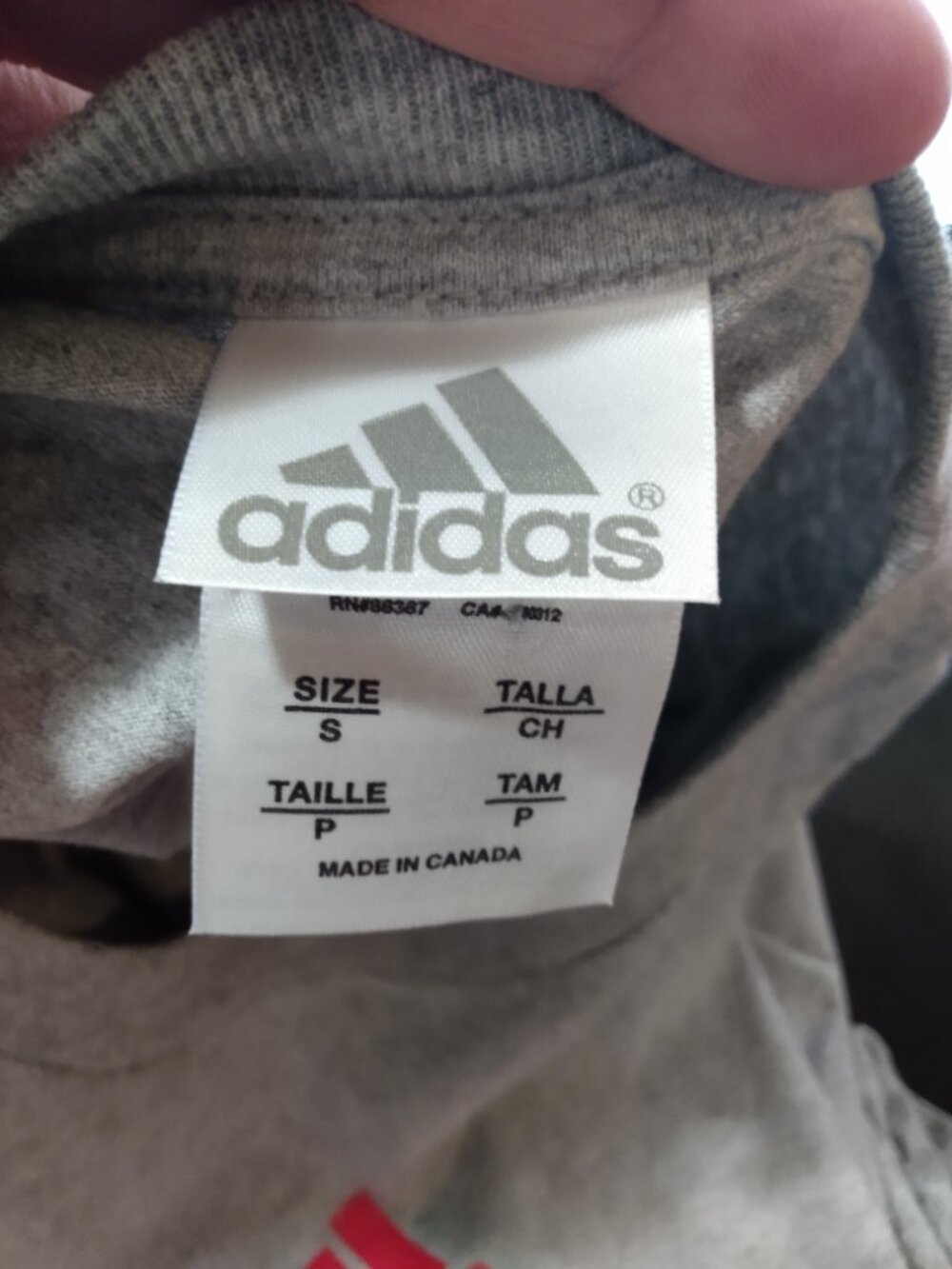 Vintage Adidas Toronto FC T Shirt MLS Small TFC Maple Leaf Print 2000s MLS - Picture 3 of 3